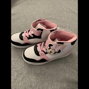 H&M Minnie Mouse High Top Shoes - New Kids | Color: Pink | Size: 13